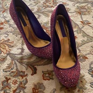 Strassed or Swarovski Crystals heels Vero Cuoio